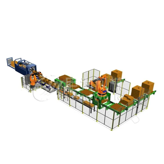 Factory Direct Carton Box Robot Palletizer Machine