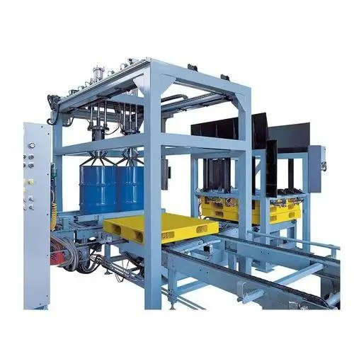 Custom Automatic End of Line Packing Machinery Bag Carton Box Palletizer for Rice Bag