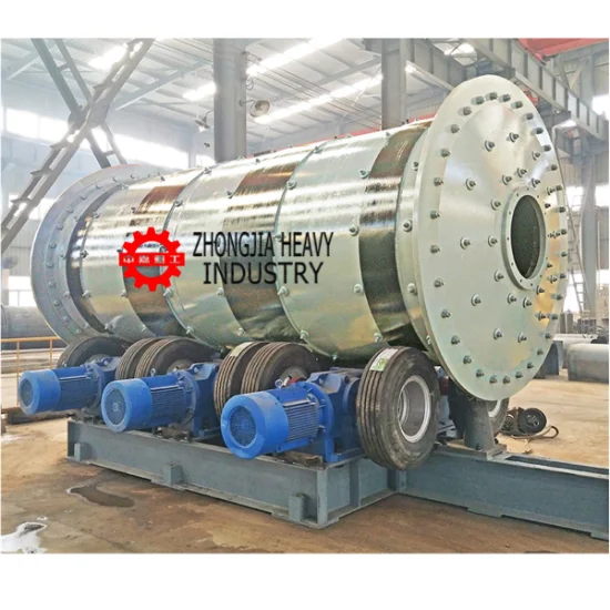 China Mining Rubber Tire Driven Ball Mill Manufacturer