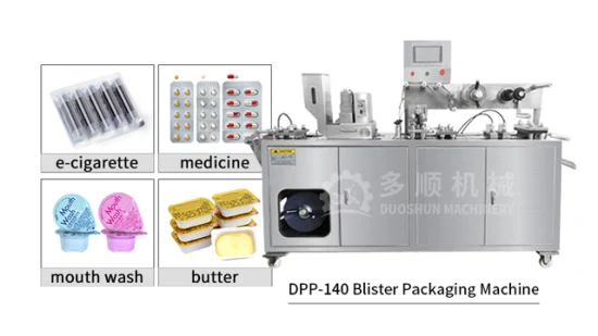 Automatic PVC Alu Alu Honey Tablet Capsule Blister Packing Machine
