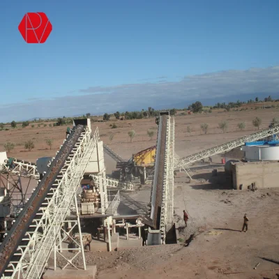 PV Factory 100 Tph Stationary Fixed Crushing Station Crusher Plant