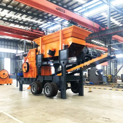 Small Scale Mining Equipment Mobile Crushing Station Plant