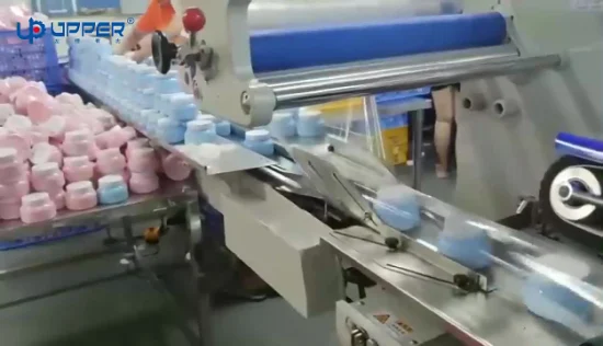 Fruit and Vegetable Packaging Equipment for Supermarket Distribution Baby Cabbage Independent Cling Film Packaging Machine